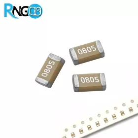 خازن SMD پکیج 0805 | پژوهشگران الکترونیک و رباتیک
