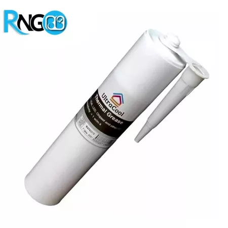 خمیر سیلیکون کارتریجی 400g ضریب 1 سفید UltraCool | انواع چسب و خمیر | | پژوهشگران الکترونیک و رباتیک