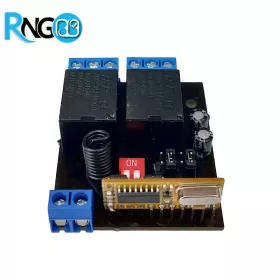 گیرنده 2 کاناله رادیویی 315MHz کدلرن 12v-24v