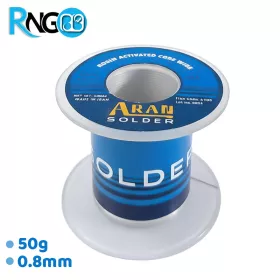 سیم لحیم 0.8mm 50g درجه 1 Aran