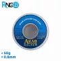 سیم لحیم 0.8mm 50g درجه 1 Aran | سیم لحیم و خمیر قلع | | پژوهشگران الکترونیک و رباتیک