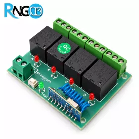 گیرنده 4 کاناله کدلرن 12v-DC 433Mhz