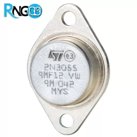 ترانزیستور منفی قدرت 60V 15A 115W مدل 2N3055 قابلمه ای