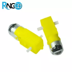 موتور گیربکس پلاستیکی دو طرفه صاف