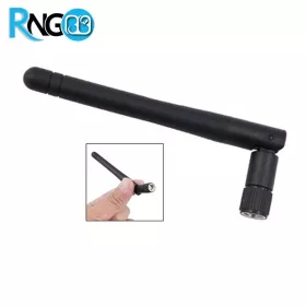 آنتن 2.4GHz WIFI 3dB تاشو 10 سانت مشکی