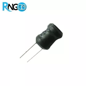 سلف 470uH 1A بشکه ای سایز 8x10 کد 471