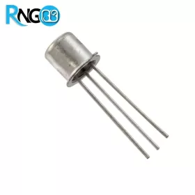 ترانزیستور منفی 45V 0.2A 0.3W مدل BC107 فلزی