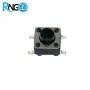 تک سوئیچ 6x6x5 کوتاه 4 پایه SMD مشکی (بسته 10 تایی)