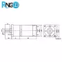 موتور گیربکس 12 ولت ZGA37-5RPM