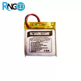 باتری لیتیوم پلیمر 3.7v-230mAh سایز 352830 مارک Sonikcell