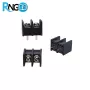 ترمینال مشکی KF45C-9.5mm پنلی بدون جای پیچ 2pin