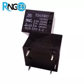 رله 12V 10A میلون مدل HJR-3FF-S-Z مارک TIANBO