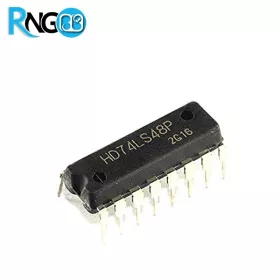 آی سی 7448 - 74LS48 دیکودر BCD به 7Seg CA