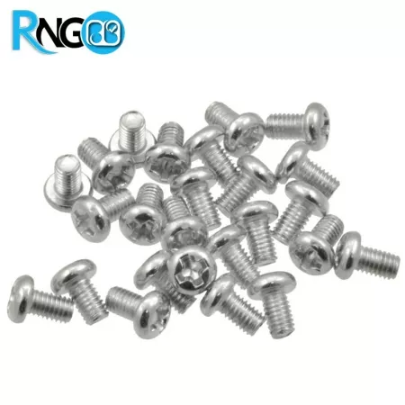 پیچ ماشینی معمولی چهارسو M3 طول 5mm کد 305